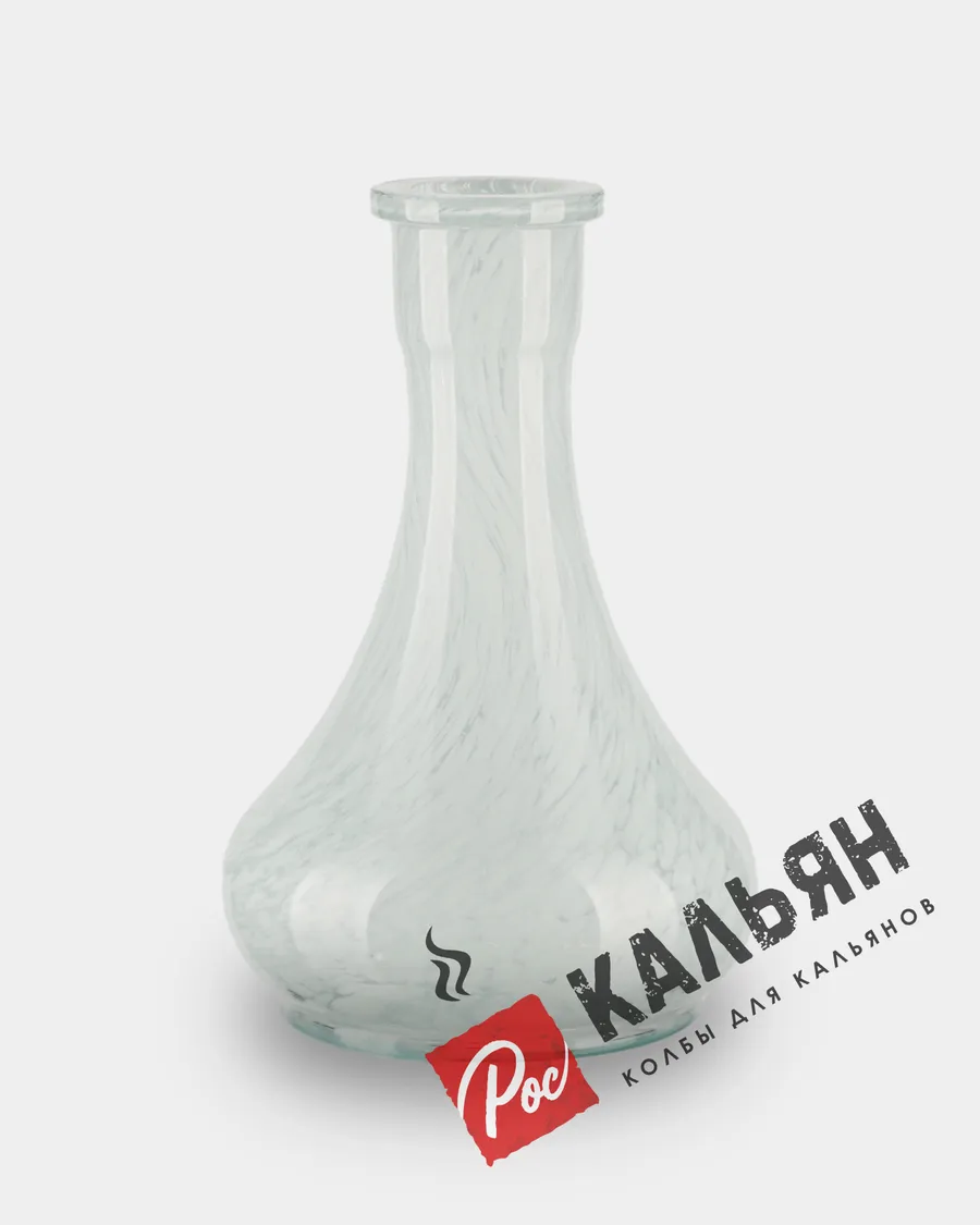 Колба «Drops (Капля)» белая крошка (3.22)