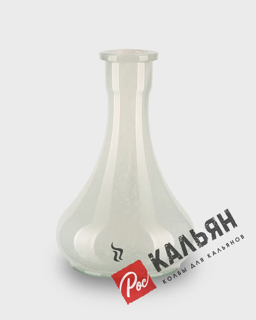 Колба «Drops (Капля)» белый алебастр (3.07)