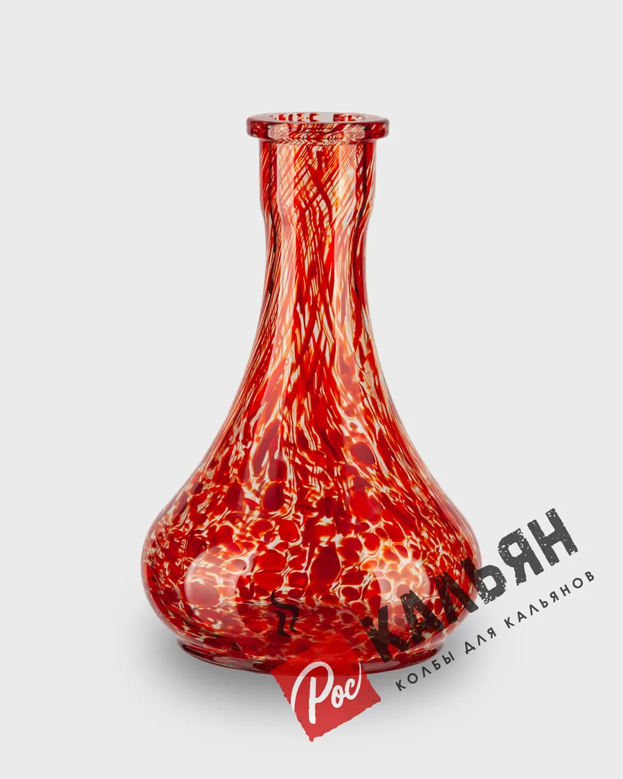 Колба «Drops (Капля)» красная крошка (3.25)