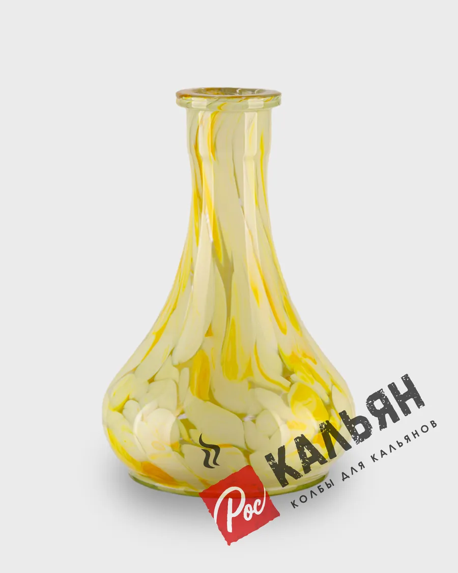 Колба «Drops (Капля)» желтая крошка (3.24)