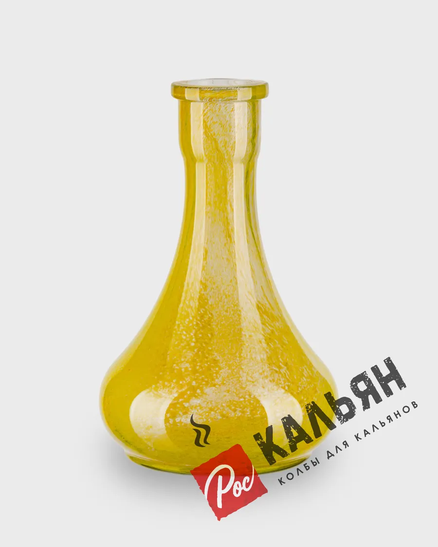 Колба «Drops (Капля)» желтый алебастр (3.03)