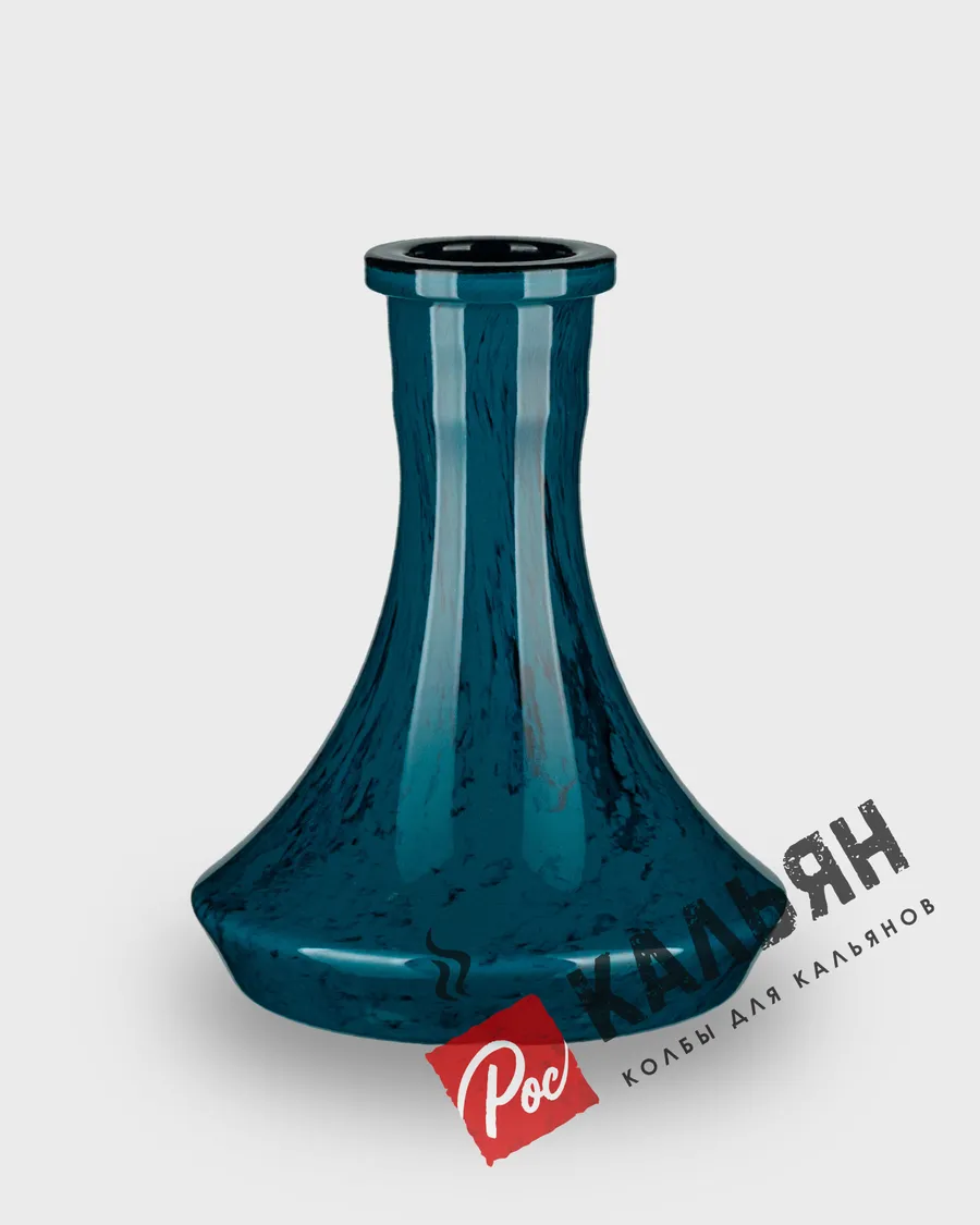 Колба «Mini Craft» бирюзовый + черный алебастр (2.15)